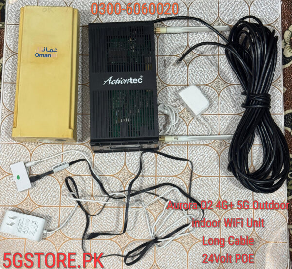 Aurora 02 4G+/ 5G Outdoor Unlocked CPE Router Full Set with indoor WiFi