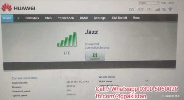 Huawei B315s 4G LTE CAT 4 Router Unlocked - Image 4