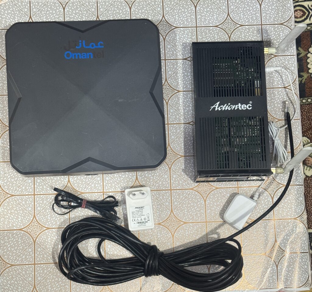 Greenpacket O5A-EA 4G+ & 5G Outdoor Unlocked SIM Router Full Set