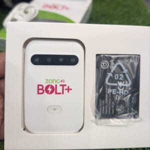 Zong Bolt Plus MF25 4G Pocket Wi-Fi (Unlocked) – Fast Internet Anywhere!