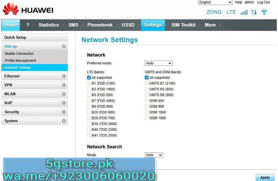 Huawei B310 Zong 4G Bolt Ultra | High-Speed WiFi | Unlocked For All Networks - Image 5