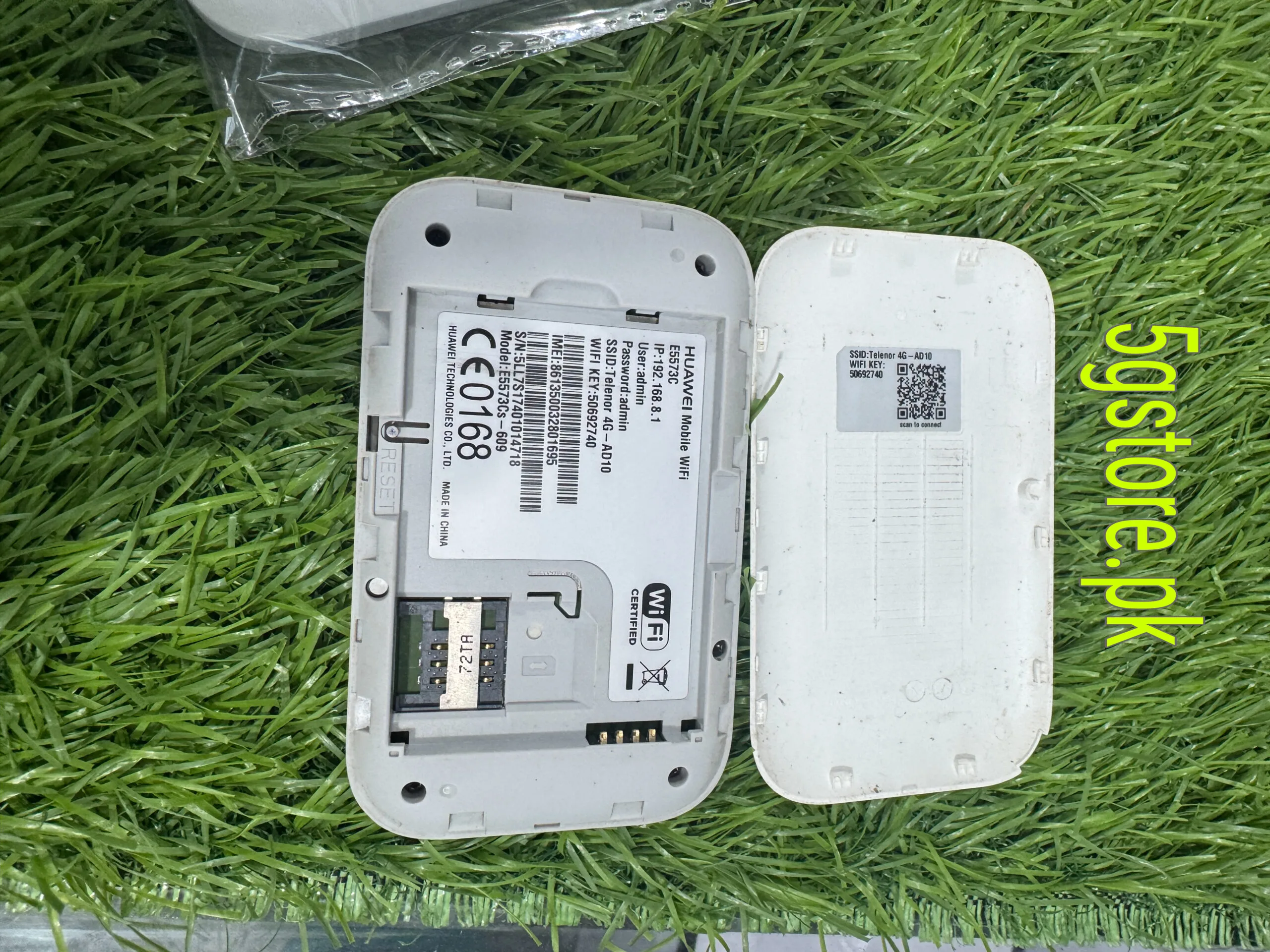 Telenor 4G Hotspot Huawei E5573Cs-609 – Portable Unlocked WiFi Device - Image 3
