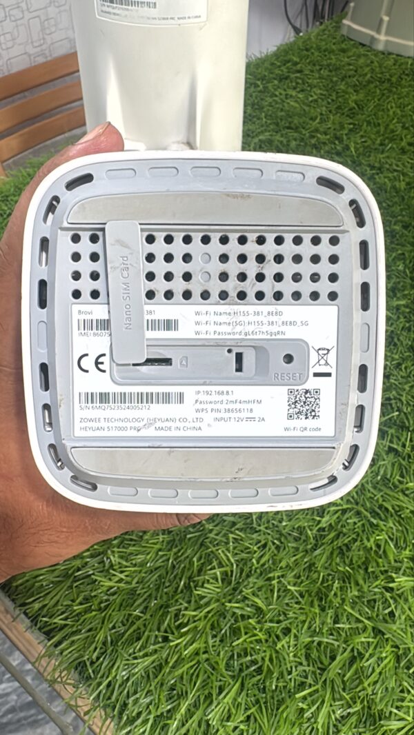 Huawei 5G CPE 5 & LTE CAT 20 H155-381 Brovi WiFi Router - Image 3