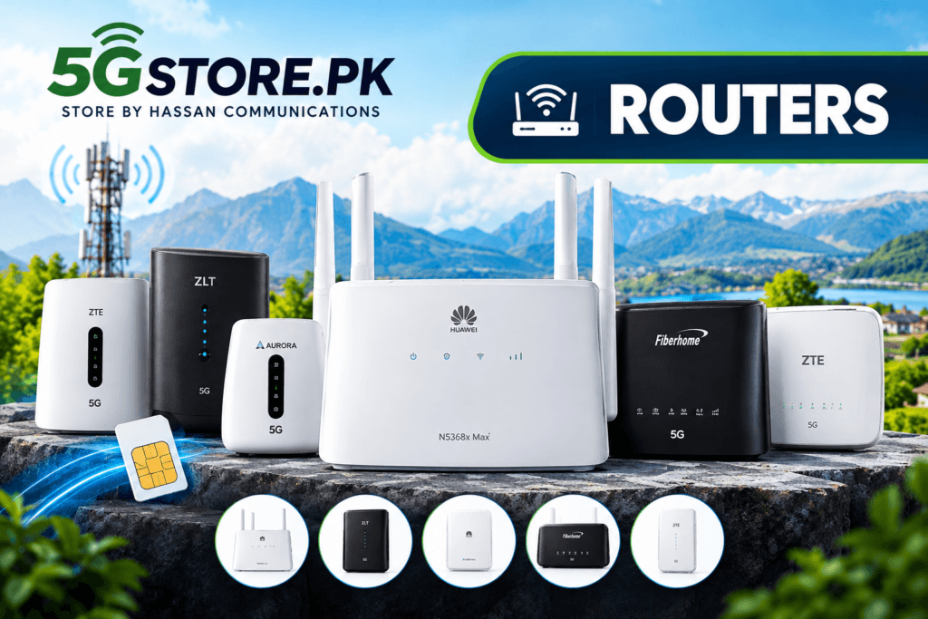 5G Router Showcase in the Mountains 1